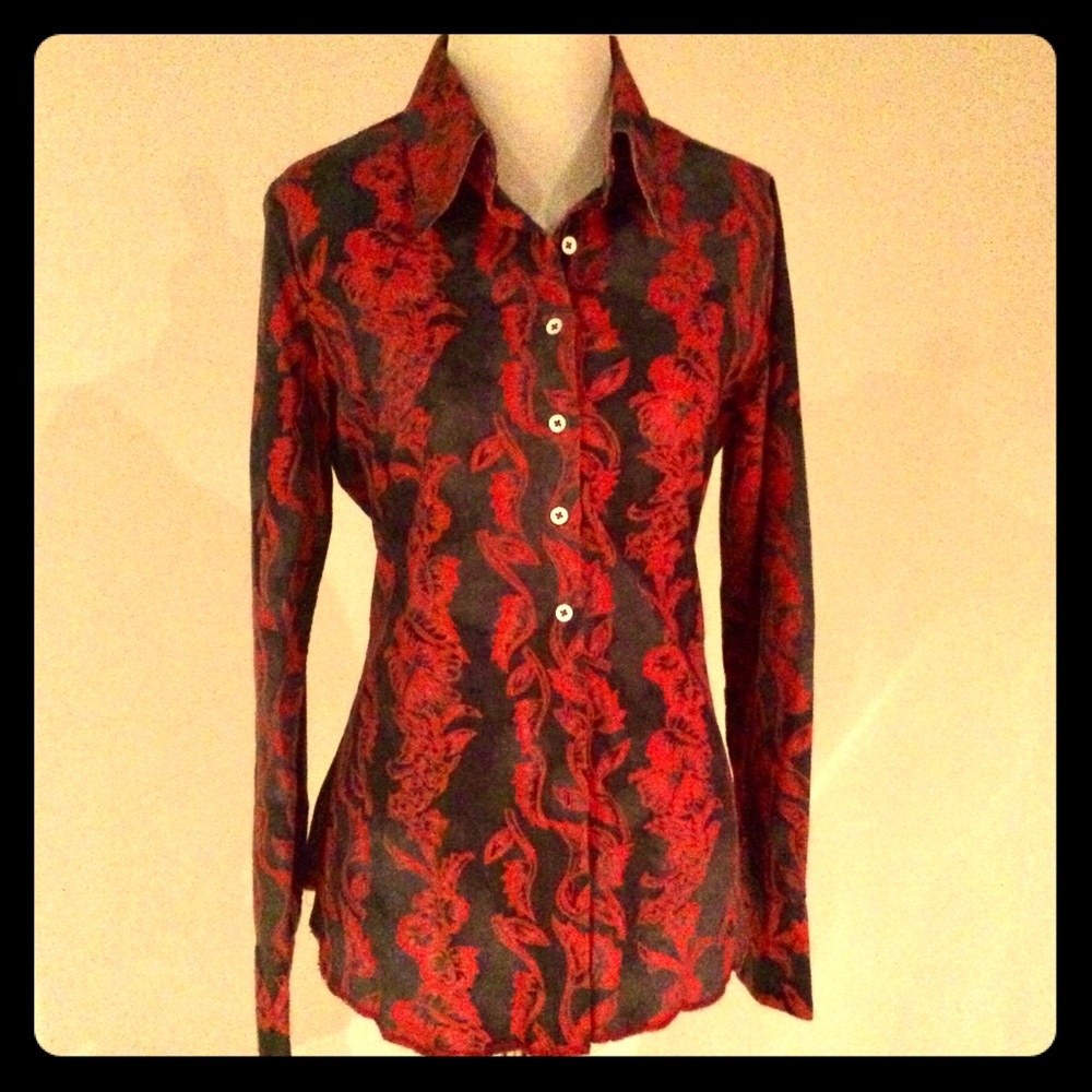 Arnold Zimberg, button down shirt.